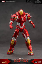 ZD Toys Iron Man MK15 MK16 War Machine MK2 Action Figure Iron Man Mk47 MK35 Red Snapper 1/10 Scale Iron Man Collections Gift