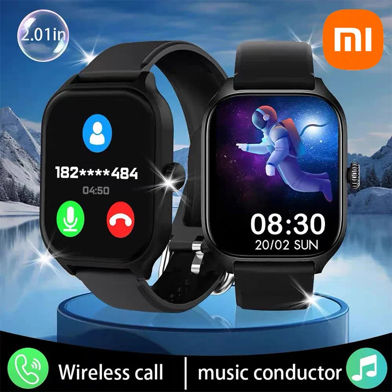 Xiaomi Smart Watch Dialing Answering Calls Exercise Tracking Heart Rate Sleep Monitor Bluetooth Smartwatch Man Woman Gift 2025