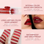 Liquid Lipstick Durable Waterproof Non Smudging Lip Glaze Lip Gloss Matte Lipstick Non Peeling Ladies' Makeup