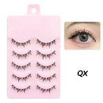 New Manga Lashes Soft Natural Eyelashes Thick False Eyelashes Manga Eyelashes Daily Dating Makeup Eyelashes Lashes Wispy