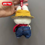 Clothes for Clothes Doll DIY Accessories Pull Cloth Cola Happiness Factor Labubu Clothes Set Doll Outfit Have Shoes