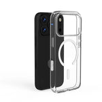 Clear Magsafe Wireless Charging Case For iPhone For iphone 17 Pro Max 17 Air 16 15 14 12 11 Ultra thin Hard Back Cover