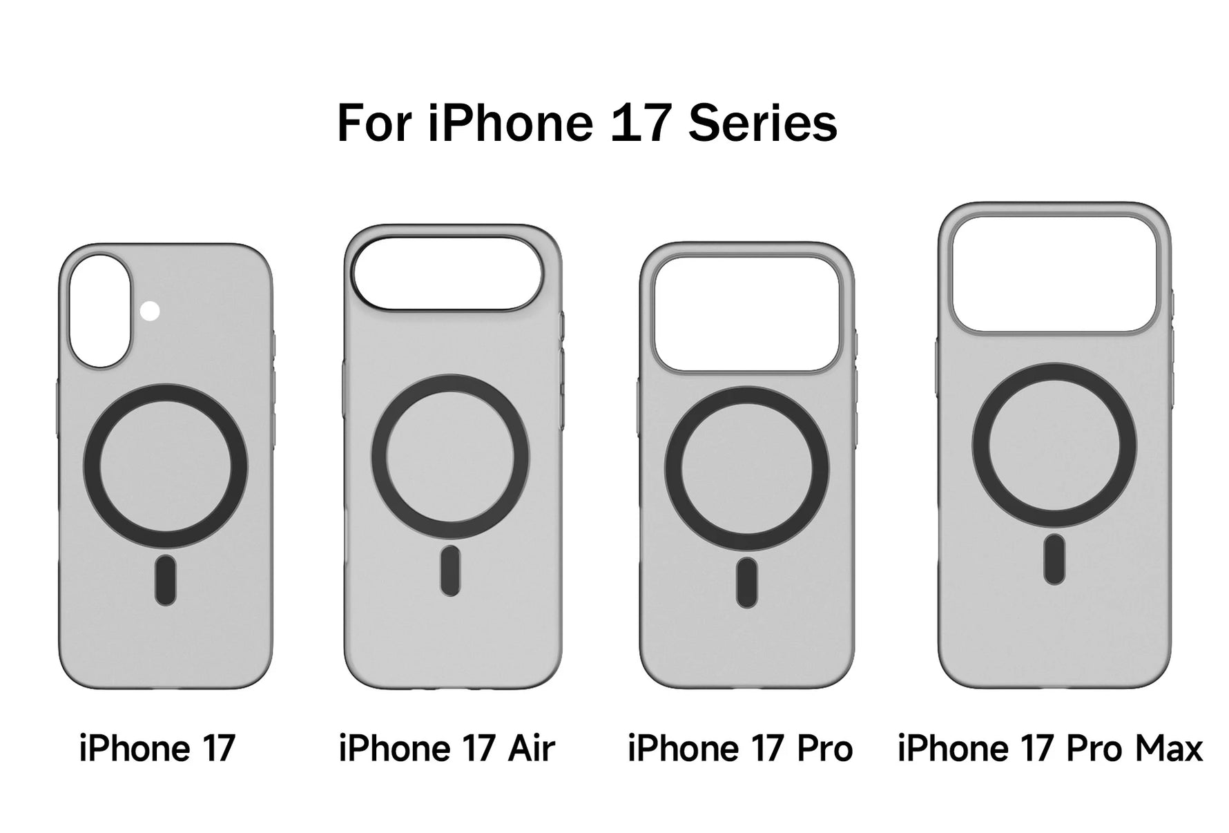 Luxury Matte Ultra Thin Clear For Magsafe Wireless Charge Case For iPhone 17 Air 16E 15 14 Plus 13 12 11 Pro Max Hard PC Cover