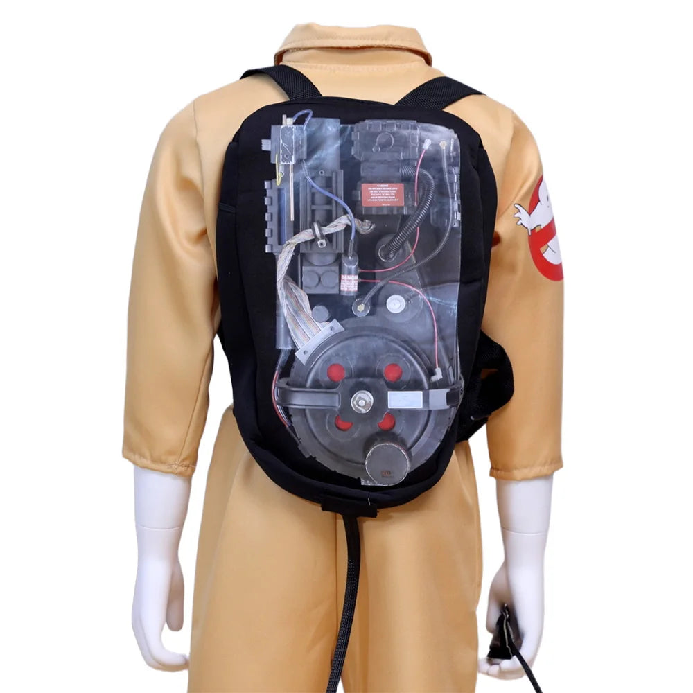 Kids Adults Cosplay Costume with Proton Pack Halloween Christmas Carnival Theme Party Clothes Fans Collection ﻿