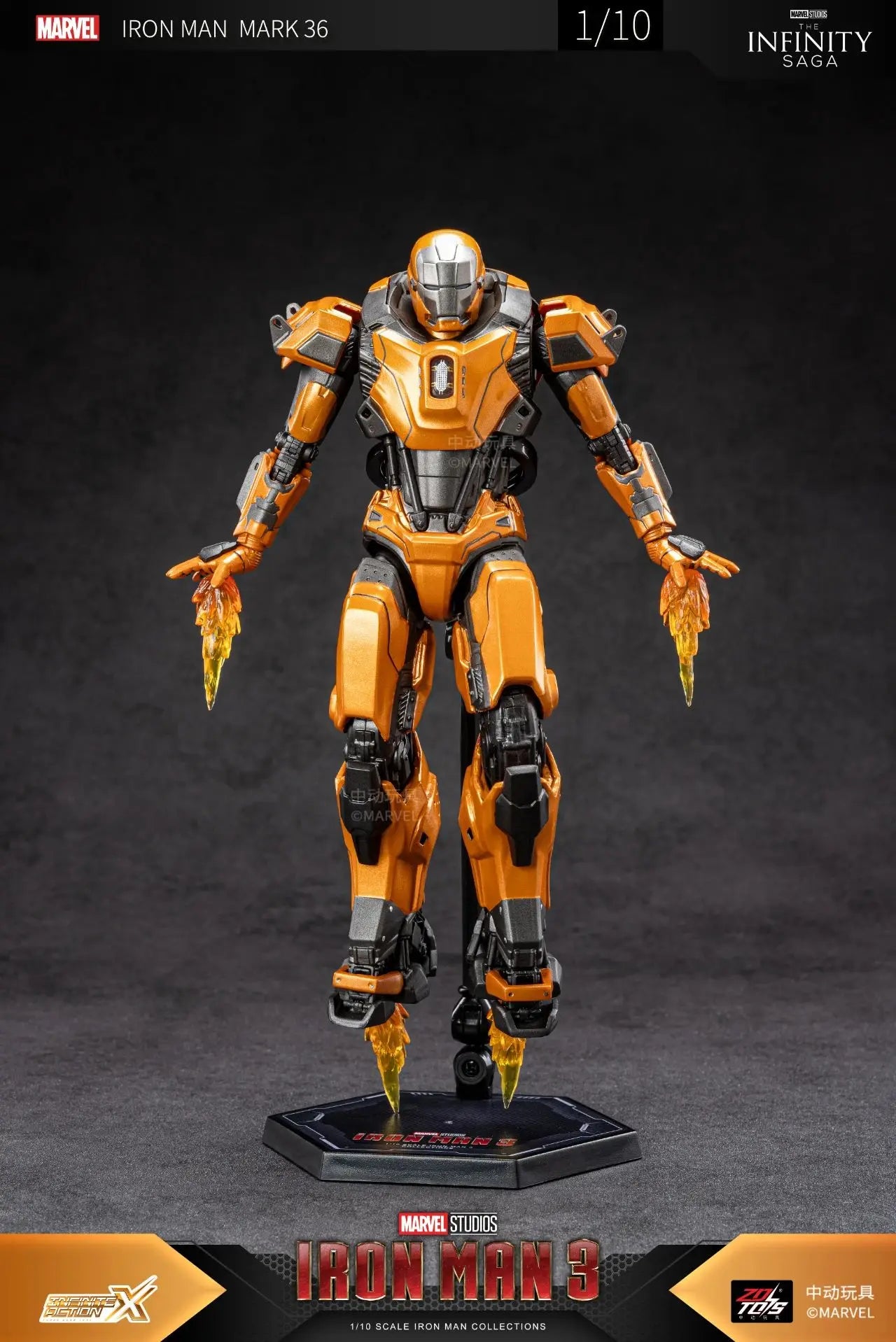 ZD Toys Iron Man Action Figure Mark 35 Red Snapper Iron Man MK 24 MK 22 MK 47 Tony Stark Ironman Figure Action Collect Toy Gift