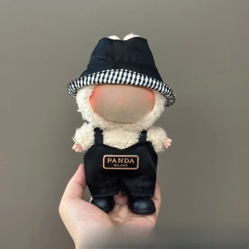 Only clothes are suitable for LABUBUBU, LABUBUBU, baby clothes, 17cm pendants, plush toys, fashion clothes, suits and skirts.