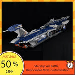 Star Plan MOC-9515 The Malevolence Fighter MOC SpaceShip Battle Model Building Blocks Architecture Education Assembly Model Toys