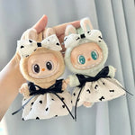 17cm Mini Plush Doll'S Clothes Outfit Accessories For Korea Kpop Exo Labubu Idol V1 V2 Strap skirt set Clothing Gift