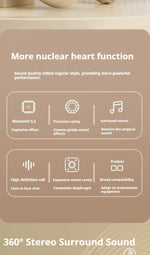 #Wireless Bluetooth 5.3 Headphones Over Ear HIFI Stereo Headsets True Sport Gamer Earphone TF/AUX Music Player with HD Mic Gifts