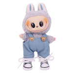 Doll Clothes Set For labubu 17cm Plush Doll Accessories Girl's Toys Birthday And Christmas Gifts