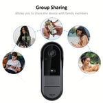 Tuya Smart Doorbell WiFi Smart Home System Wireless Outdoor Doorbell Smart Life Intercom Video Security Protection