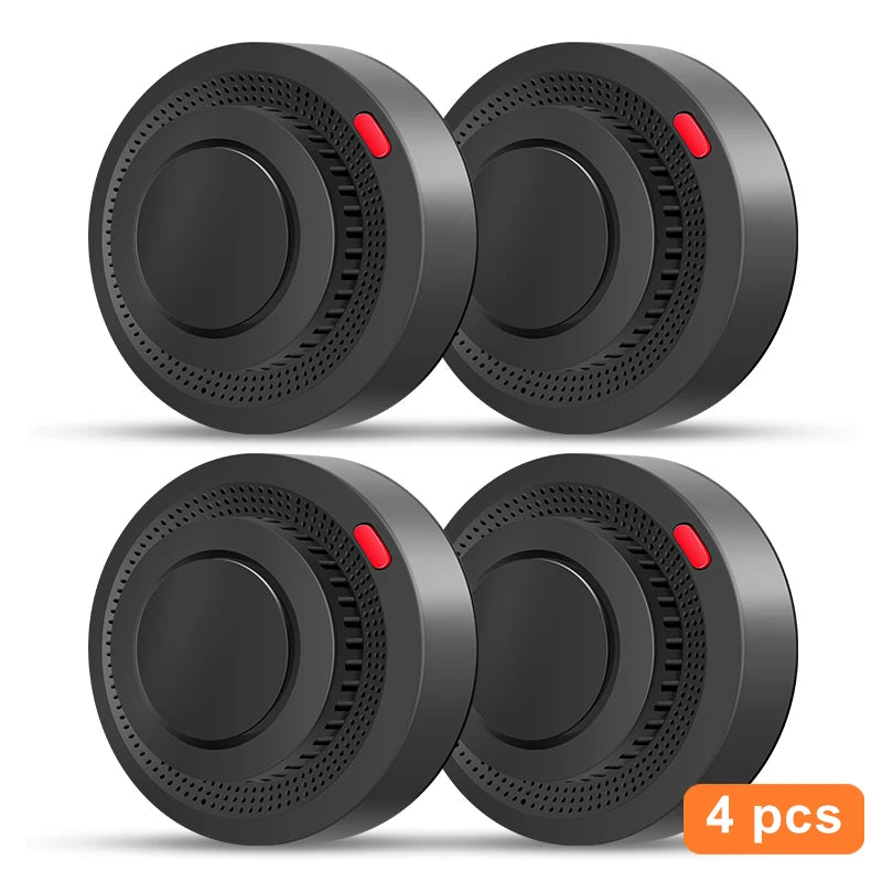 Tuya Smart WiFi Smoke Sensor Fire Protection Smoke Detector 85dB Sound Security System Firefighters  Smartlife APP Control