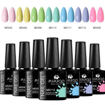 7pc Nail Gel Polish Set DIY Nail Art Design All For Decoration Soak Off UV Gel Long Lasting Manicure Painting Gel Vernis Kits