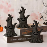 Halloween Decoration Ghost Tree Led Night Glow Ghost Lantern Ghost Face Tree Stump Lantern Festival Atmosphere Horror Decoration