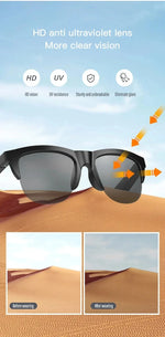 Xiaomi MIJIA Smart Sunglasses – Bluetooth Audio, UV Protection, Waterproof