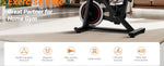 ROBORE CBE20 Stationary Exercise Bike, 136kg Capacity, Silent Belt Drive, Comfort Seat & iPad/Bottle Holders