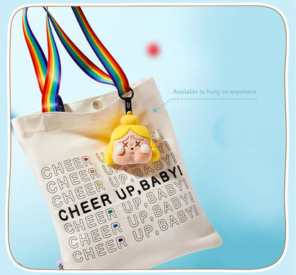 POP MART Crybaby "Cheer Up, Baby!" Pluche Hanger Mystery Box – Blind Box Collectible (Limited Edition)