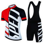 2024 Cycling Clothes Mtb Male Clothing Equipment Man Professional Shirt Shorts Men Jumper Summer Bike Jersey Bib Men's Tricuta