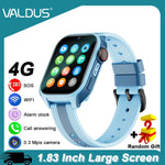 VALDUS 2025 VK36 4G Children Smartwatch Camera Video Call SOS SIM Card WIFI GPS Positioning Compatible Android IOS Kids Watch