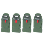 City Army Figures Building Blocks Russia Army Soldiers Weapons Special Combat Uniform Shield Combat Vests Shields Brick Toys