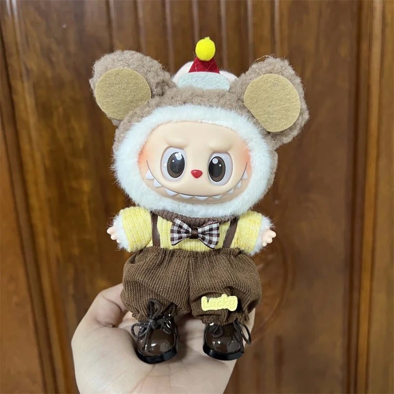 New Multiseries Mini Doll'S Clothes Outfit Accessories for 15-17cm Labubu Doll  DIY Clothes Accessories