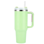 1pcs Watersy 40oz/1200ml Tumbler with Handle and Straw Lid Stainless Steel Keep Cold Vacuum Insulated Portable Car Travel Mug