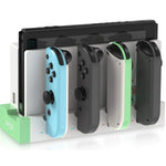 IPEGA PG-9186 Charging Dock Station for Switch&OLED - Charges Up To 4 Controllers, Compatible with Switch and OLED Model