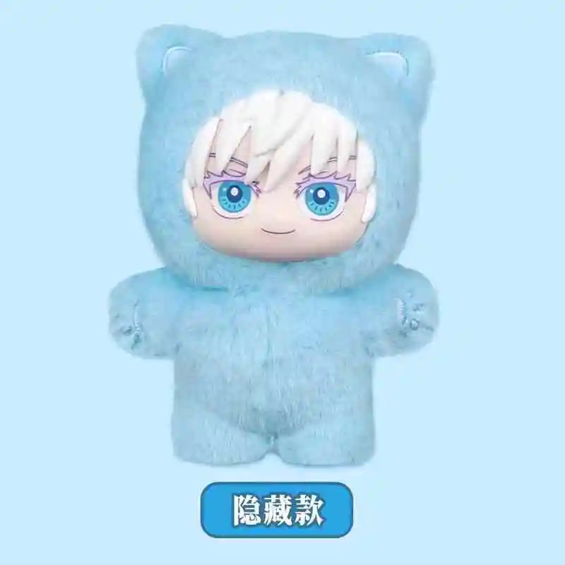 In Stock Genuine Eaki Jujutsu Kaisen Season 2 Cat Park Party Gojo Satoru Blind Box Plush Doll Bag Pendant Model Collection