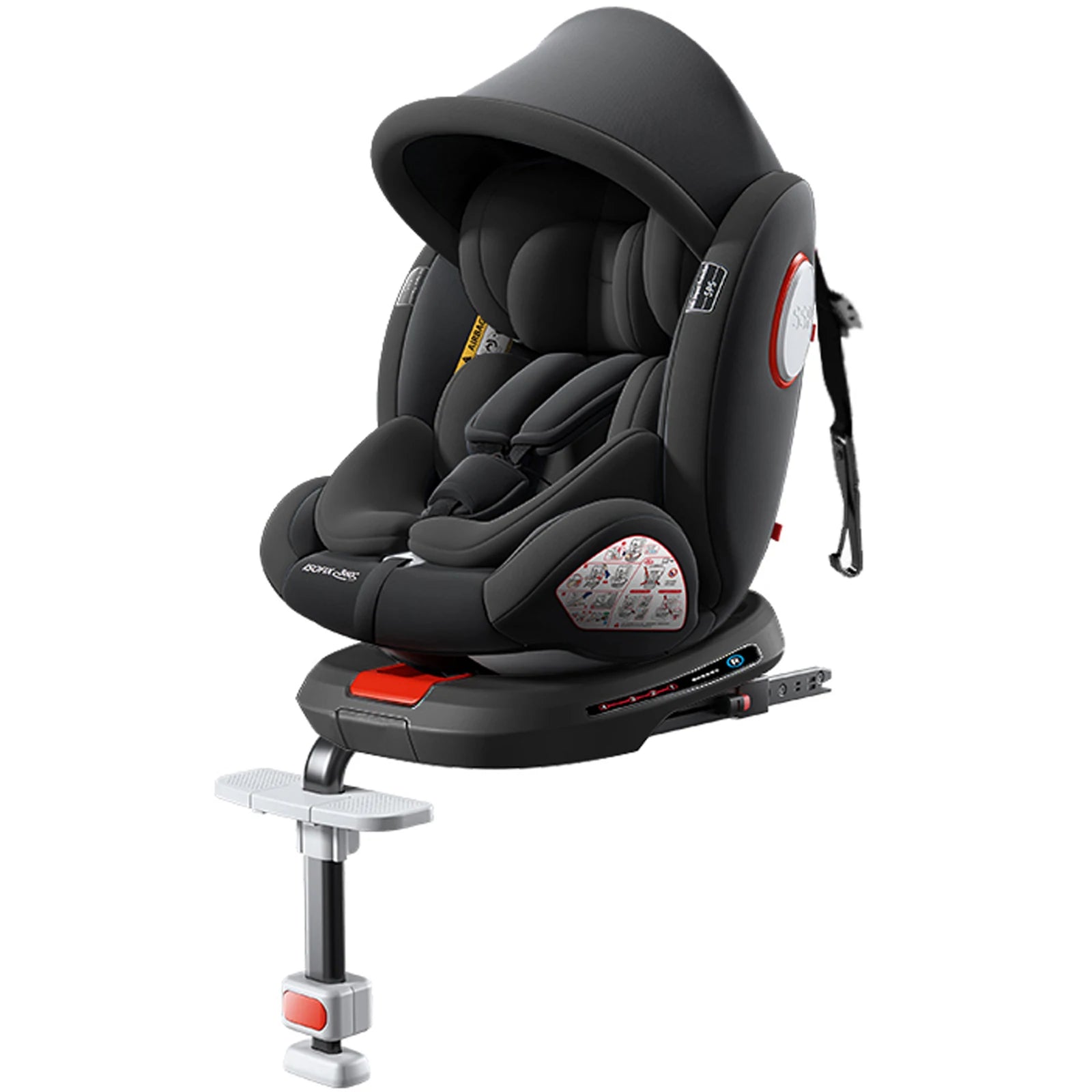 Baby Car Seats Infant Safety Car Seats Child Safety Booster Car Seats Convertible Child Safety Car Seats with Isofix for 0-12Y