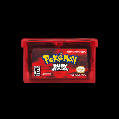 Cartouche Pokémon GBA – Série de Jeux pour GBA, NDS, GBM, GBA SP – Version Anglaise

