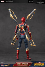 ZD Toy Spider Man No Way Home Marvel legends 1/10 Peter Parker Gold Black Red Model Action Figure Adult Collectible Toy