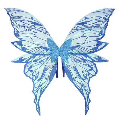 Adults Fairy Wings Girls Sparkling Angel Wings Butterfly Costume Wings for Halloween Costume Dress up Party Favor Christmas Gift