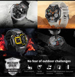 2025 New T-Rex 3 Ultra GPS Men SmartWatch 10ATM Waterproof Built-in Dual-band GNSS Compass Military Sport Flashlight Smart Watch