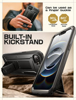 SUPCASE For iPhone 16e Case 6.1" (2025) UB Pro Military-Grade Protection Full Body Phone Case with Built-in Screen Protector