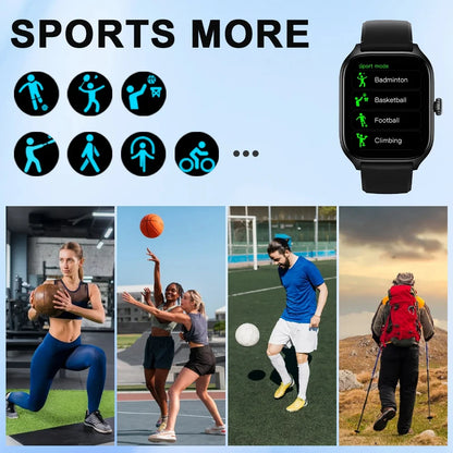 Xiaomi Smart Watch Dialing Answering Calls Exercise Tracking Heart Rate Sleep Monitor Bluetooth Smartwatch Man Woman Gift 2025