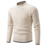 New Autumn Winter O-Neck Slim Fit Knit Sweater Men Casual Pullovers Fashion Mens Youthful Vitality Knitted Pullover Sweaters Man