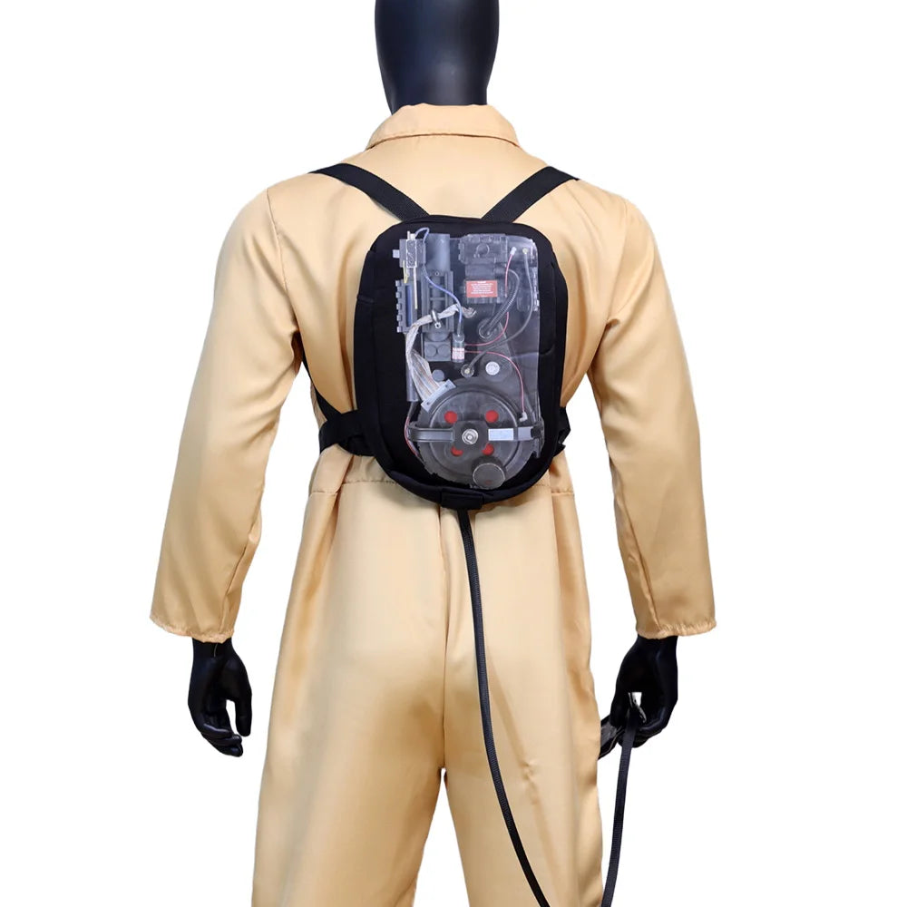 Kids Adults Cosplay Costume with Proton Pack Halloween Christmas Carnival Theme Party Clothes Fans Collection ﻿