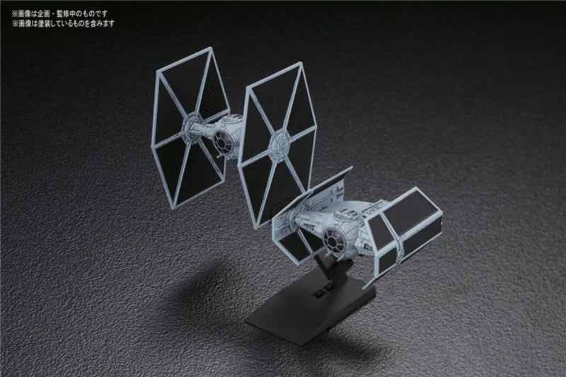 Spot Direct Delivery Bandai Original STAR WARS Anime Collectible Model Star Wars Series Action Figure Assembly Toys for Kids