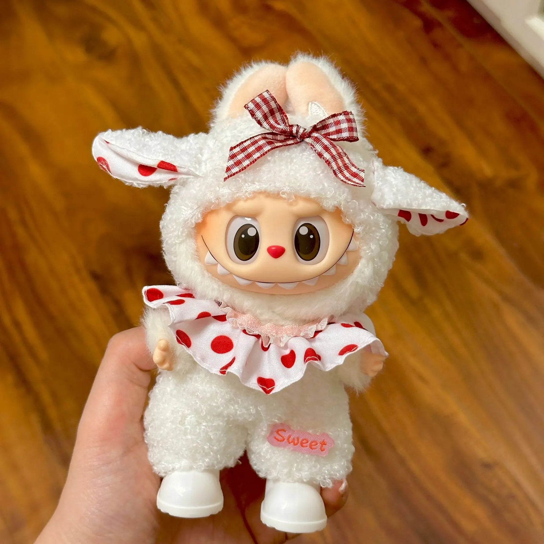 【Only Clothes】Mini Doll'S Clothes Outfit Accessories for Ropa Labubu and 10cm Cotton Doll Baby Replacement Clothes Clothing Gift