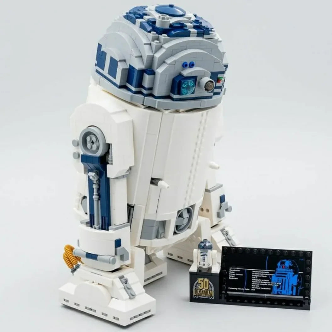 2314pcs UCS Star Interstellar Conflict R2D2 Robot 75308 Union Bricks Building Block Model Toy For Birthday Christmas Gifts