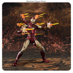 16cm Marvel Avengers Iron Man Mark 85 Ultimate Articulated Figure Model Statue Desktop Decoration Gift