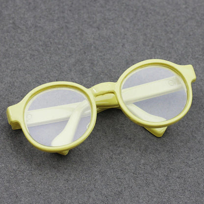 Fashionable Plastic Glasses For Labubu 3.0 Colorful Glasses Mix Match Doll Ornament  Accessories Macaron BJD