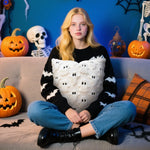 New Halloween Ghost Pillow Cover Soft Couch Cushion Case   Home Decoration Halloween Party Decoration Festival Gift