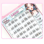 Upgraded Sunflower False Eyelashes No Glue Fake Lashes  Natural Reusable Band-Free Lashes Manga Lash Makeup Korean