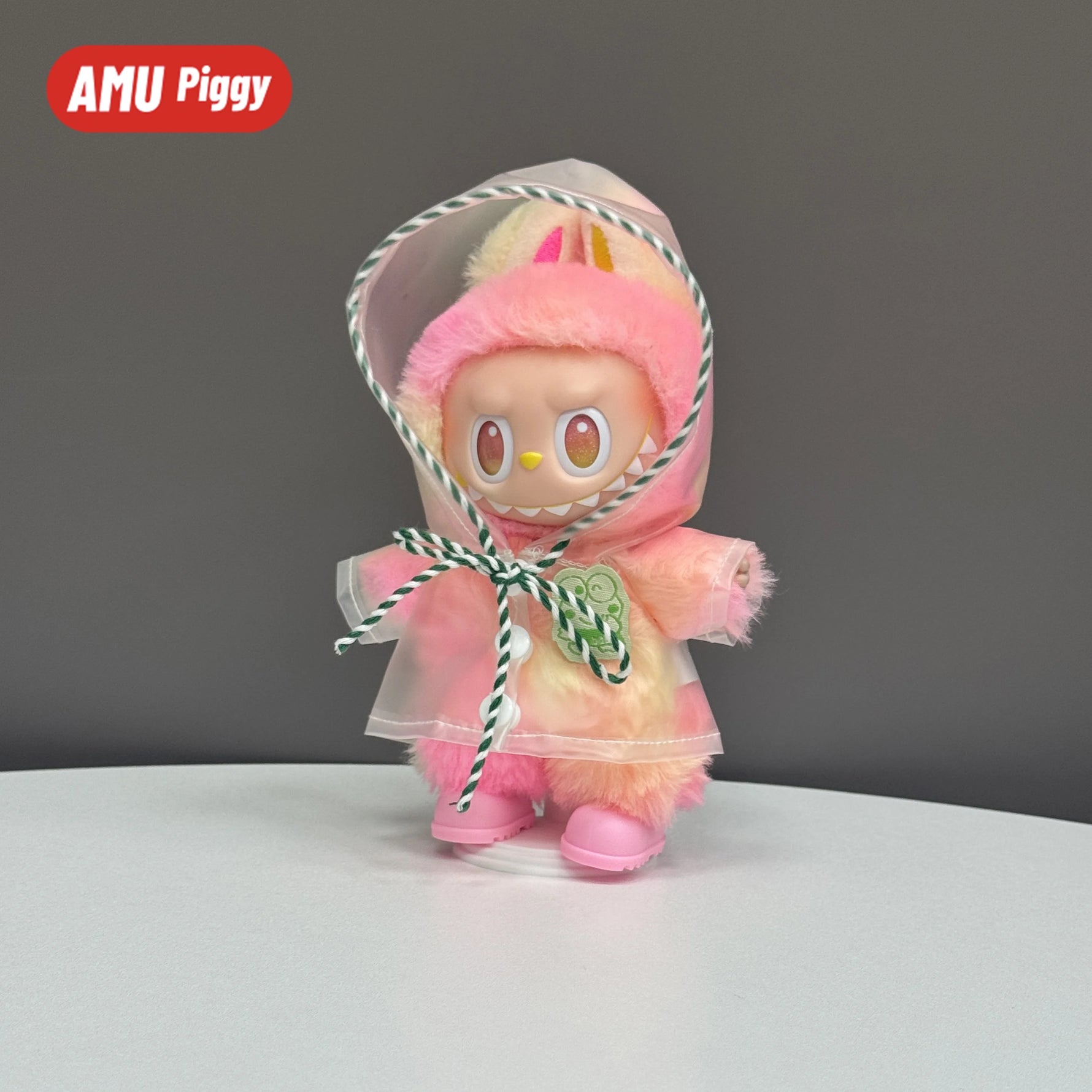 Doll Clothes: Baby Clothes Third Generation, Front High Energy Set, Sitting Party, Macaron,Only clothes