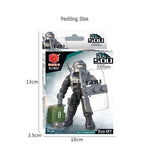 WW2 Eagle Special Forces Military Action Figures Soldiers SWAT Model Building Blocks Bricks Boy's Toys Boys Action Figure