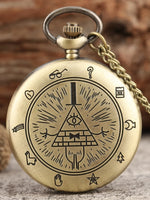 New Arrival! Women's Wristwatch with Gravity Password Pendant - Featuring Mysterious Triangle Devil Quartz from Overseas Eye. P