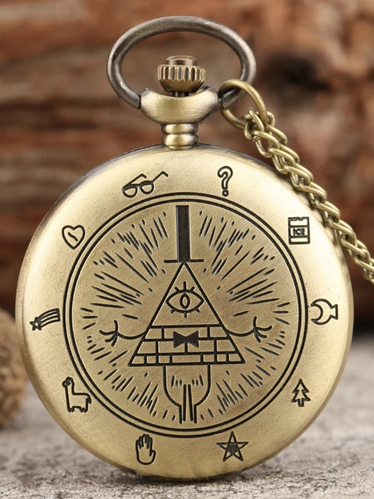 New Arrival! Women's Wristwatch with Gravity Password Pendant - Featuring Mysterious Triangle Devil Quartz from Overseas Eye. P