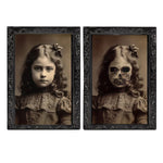Changing Face Ghost Halloween Decoration Horror Craft Supplies Party Decor Halloween Theme Party Props 3d Ghost Picture Frame