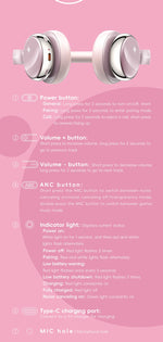 FiiO ANYTIME Bluetooth 5.4 Wireless Headphone Noise Cancelling Bluetooth Earphones Hi-Res Wireless Over-Ear Headphones with mic